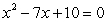 Solve:   A)    B)    C)    D)    E)  No solution