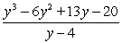 Divide:   A)    B)    C)    D)    E)   
