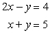 Solve the following equations by graphing:   A)  (2, 2)    B)  No solution C)  (3, 2)    D)  (1, 0)   