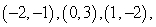 Graph the ordered pairs below.   and   A)    B)    C)    D)    E)   