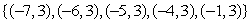 State whether the following relation is a function.   A)  Not a function B)  Insufficient information C)  Function