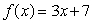 What values are excluded from the domain of the function   ? A)    B)  0 C)  None D)    E)  7