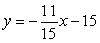 Is the line   parallel to the line   ? A)  Insufficient information B)  Yes C)  No