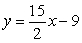 Is the line   perpendicular to the line   ? A)  Insufficient information B)  Yes C)  No