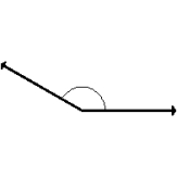 Estimate the measure of the angle in degrees and state whether the angle is acute, obtuse, or right.   A)    , acute B)    , obtuse C)    , right D)    , acute E)    , obtuse
