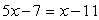 Is -1 a solution of   ? A)  Yes B)  No