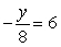 Solve.   A)  14 B)  -48 C)  -2 D)  -6 E)  48