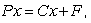 To determine the break-even point, or the number of units that must be sold so that no profit or loss occurs, an economist uses the formula   where P is the selling price per unit, x is the number of units that must be sold to break even, C is the cost to make each unit, and F is the fixed cost. A business analyst has determined that the selling price for a laser printer is $1800. The cost to make one laser printer is $960, and the fixed cost is $289,800. Find the break-even point. A)  161 printers B)  345 printers C)  105 printers D)  1455 printers E)  615 printers