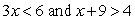 Solve the following compound inequality. Write the solution in interval notation.   A)    B)    C)    D)    E)   