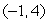 Solve the following compound inequality. Write the solution in interval notation.   A)    B)    C)    D)    E)  The set of real numbers