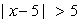 Solve   . A)    B)    C)  The set of real numbers D)    E)   