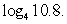 Evaluate   Round to the nearest ten-thousandth. A)  2.3795 B)  0.5826 C)  1.7165 D)  1.0334