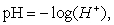 Find the pH level of a solution which has a hydrogen ion concentration of   Use the equation   where H<sup>+</sup> is the hydrogen ion concentration of a solution. Round to the nearest tenth. A)  4.4 B)  6.4 C)  10.1 D)  -4.4