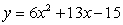 Find the x-intercepts of the parabola:   A)  (0,-3) ,   B)  (0,-3) ,   C)  (-3,0) ,   D)  (3,0) ,   E)  No x-intercepts
