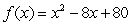 Find the zeros of the function:   A)  -4, -8 B)    ,   C)    ,   D)  -4, 8 E)    ,  