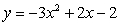 Use the discriminant to determine the number of x-intercepts of the graph:   A)  One B)  Two C)  None