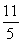 <strong>Let Find: </strong> A) -11 B) -5 C) D) E)