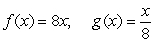 Use the Composition of Inverse Function Property to determine whether the functions given below are inverses.   A)  No B)  Yes