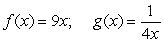 Use the Composition of Inverse Function Property to determine whether the functions given below are inverses.   A)  Yes B)  No