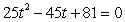 Solve by using the quadratic formula:   A)    B)    C)    D)    E)  None of the above