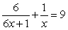 Solve the following equation:   A)    B)    C)    D)    E)   