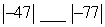 Place the correct symbol, < or >, between the two numbers.   A)        B)       