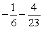 Subtract.   A)    B)    C)    D)    E)   