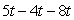 Simplify:   A)    B)    C)    D)    E)   