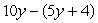 Simplify the following expression.   A)    B)    C)    D)    E)   