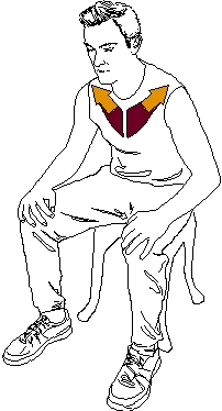   -Which of the following statements BEST describes the muscle function as depicted by the arrows in the image? A) Sternocleidomastoid pulls the sternum toward the humerus to assist with inspiration B) Sternocleidomastoid pulls the sternum toward the humerus to assist with expiration C) Pectoralis major pulls the sternum toward the humerus to assist with inspiration D) Pectoralis major pulls the sternum toward the humerus to assist with expiration