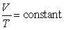 Which of the following laws states   for a given amount of a gas, when pressure is constant? A)  Charles's law B)  Boyle's law C)  Avogadro's law D)  Graham's law E)  Gay-Lussac's law