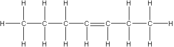 What is the proper name for the molecule shown below?   A)  4-heptene B)  3,4-heptene C)  3-heptane D)  4-heptane E)  3-heptene