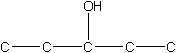 Give the proper name for the molecule below.   A)  5-propanol B)  4-propanol C)  2-propanol D)  3-propanol E)  1-propanol