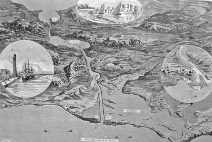 Questions refer to the images below. The Suez Canal (1882)    Trade routes between Europe from Asia   -Why did European states cooperate to develop the Suez Canal? A)  To refine advanced engineering techniques B)  To gain greater access to their colonies C)  To restrict the movement of colonized peoples D)  To gain alliances with states in East Asia