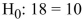 <strong>Is the statement a valid null hypothesis?</strong> A) Yes, this is a statement that compares a parameter to a value B) Yes, this is a statement that compares two parameters C) No, equalities are not permitted in a null hypothesis D) No, there is no parameter contained in this statement