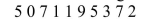 A researcher is using a random number table to pick between two groups labelled X and Y.Each group is to be chosen with the same probability (0.50) .The researcher assigns the odd digits {1, 3, 5, 7, 9} to X And the even digits {2, 4, 6, 8, 0} to Y.The researcher uses this section of a random number table:   What is the first choice? A) X B) Y C) Z