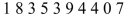A series of random digits is used to simulate the correct answers in a simulated multiple-choice quiz.   Given that the following ten numbers were picked, how many questions had a correct answer of either A Or E?   A) 2 B) 3 C) 4 D) 5