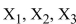 If there are three independent variables   available, then the value of   for a multiple regression of y using   will always be smaller than the value of   for a multiple regression of y using just  
