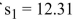If   and F = 2.13, what is the value of   as shown in the figure below?   A) 5.78 B) 8.43 C) 71.14 D) 17.97