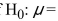 Assume that a 99% confidence interval for the mean is (11.5, 13.0) .Then a hypothesis test of   12.0 at   would result in A) Accepting the null hypothesis because 12.0 is less than 13.0 B) Accepting the null hypothesis because 12.0 is between 11.5 and 13.0 C) Rejecting the null hypothesis if because 12.0 is more than 11.5 D) There is insufficient information to make any conclusions about the hypothesis test