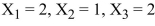 Using the formula for the multinomial distribution, the probability of   when n = 5,   = 0.1 is A) {5!/(2! × 1! × 2!) } ×   B) 2! × 1! × 2!   C)    D) {5!/(0.4! × 0.5! × 0.1!) } ×  