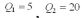 Find   ,   , and   for the following data set. 7, 21, 32, 38. A)    and   B)    and   C)    and   D)    and  