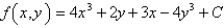 <strong>Determine whether F is conservative. If so, find a function f such that   .  </strong> A)   B)not conservative C)   D)   <div style=padding-top: 35px> 