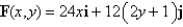 Find the work done by the force field   in moving an object along an arch of the cycloid  <div style=padding-top: 35px> 