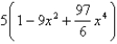 Use multiplication or division of power series to find the first three nonzero terms in the Maclaurin series for the function.   A)    B)    C)    D)    E)   