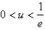 Find all positive values of u for which the series   converges. A)    B)    C)    D)    E)   