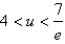 Find all positive values of u for which the series   converges. A)    B)    C)    D)    E)   