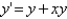 <strong>Choose the differential equation corresponding to this direction field. </strong> A) B) C) D) E)