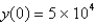 The Pacific halibut fishery has been modeled by the differential equation where is the biomass (the total mass of the members of the population) in kilograms at time t (measured in years), the carrying capacity is estimated to be and per year. If , find the biomass a year later.