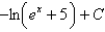 <strong>Evaluate the indefinite integral. </strong> A) B) C) D) E)